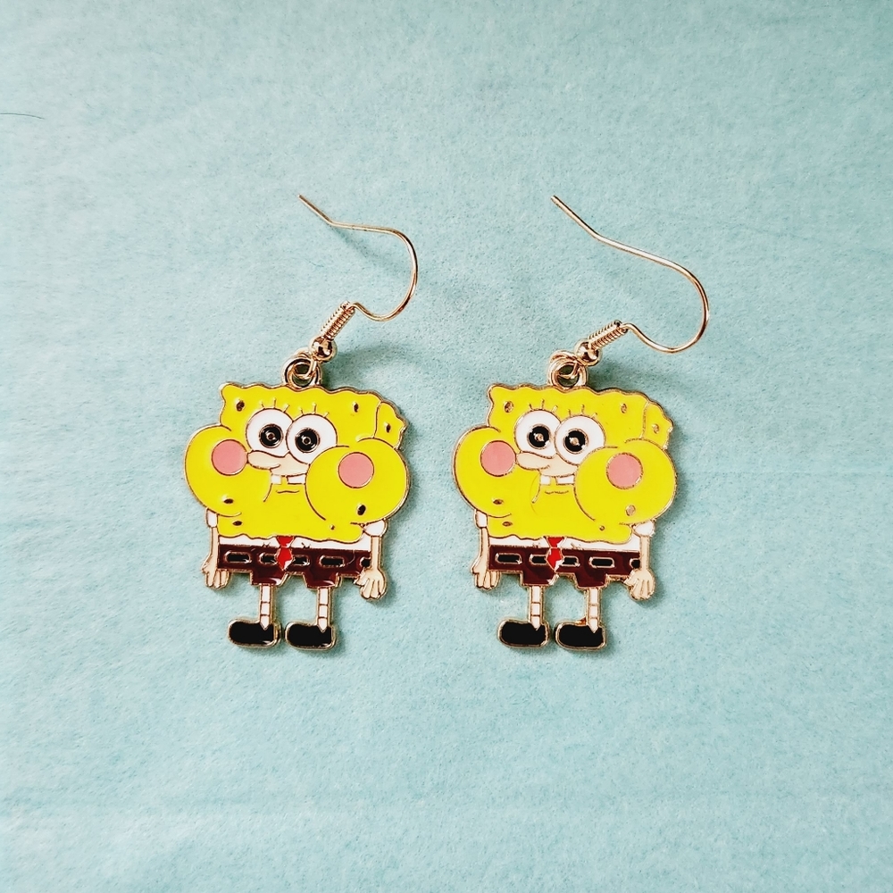 🔮3/$15 Hungry SpongeBob SquarePants Earrings